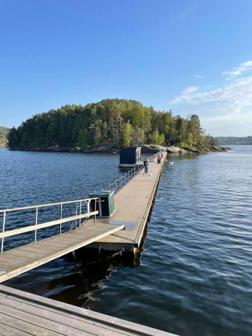 Apartament Leilighet Ved Sjoen Med Strand Porsgrunn Zewnętrze zdjęcie