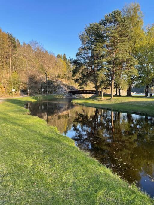 Apartament Leilighet Ved Sjoen Med Strand Porsgrunn Zewnętrze zdjęcie